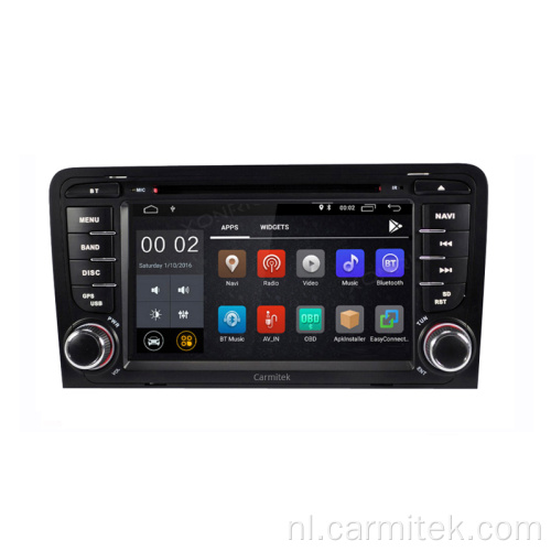 Car dvd Radio multimedia voor Audi A3